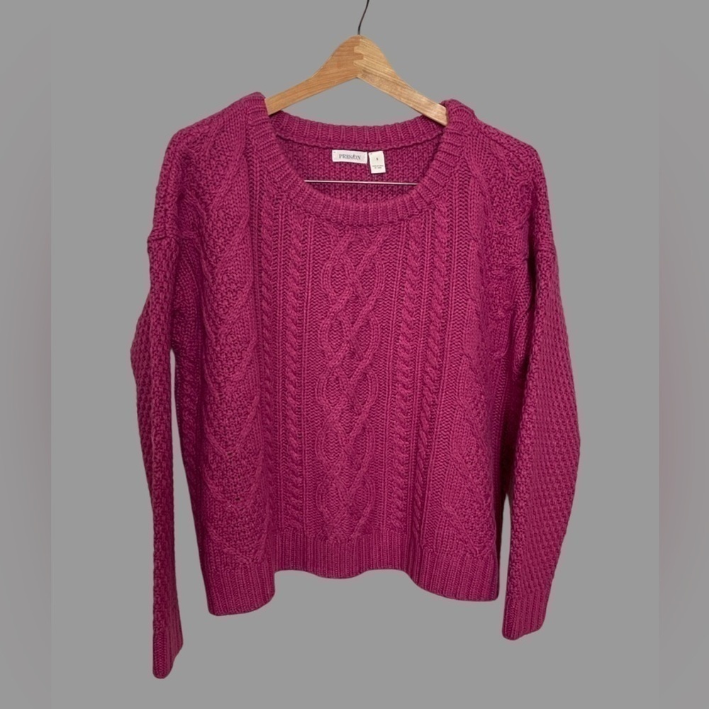 Preston Cable Knit Sweater For Women Size Small.
